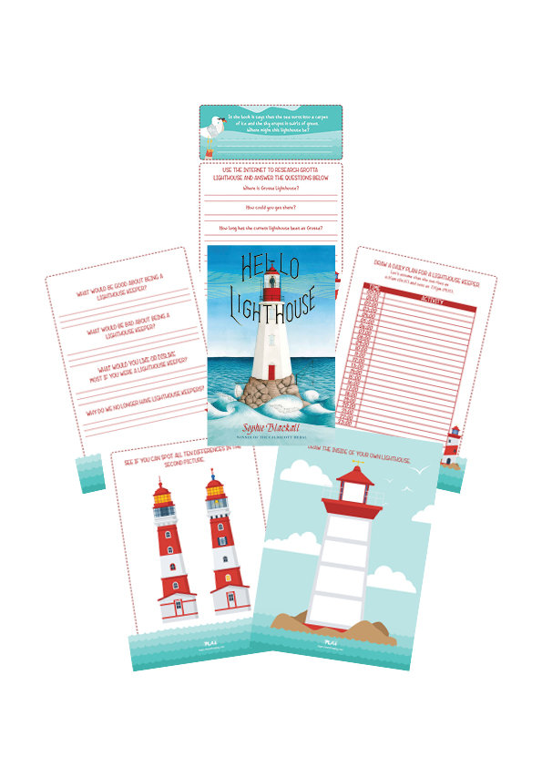 Hello Lighthouse Book Activities